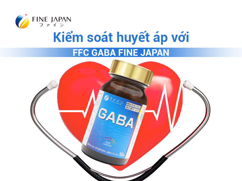 Kiểm soát huyết áp với FFC Gaba Fine Japan