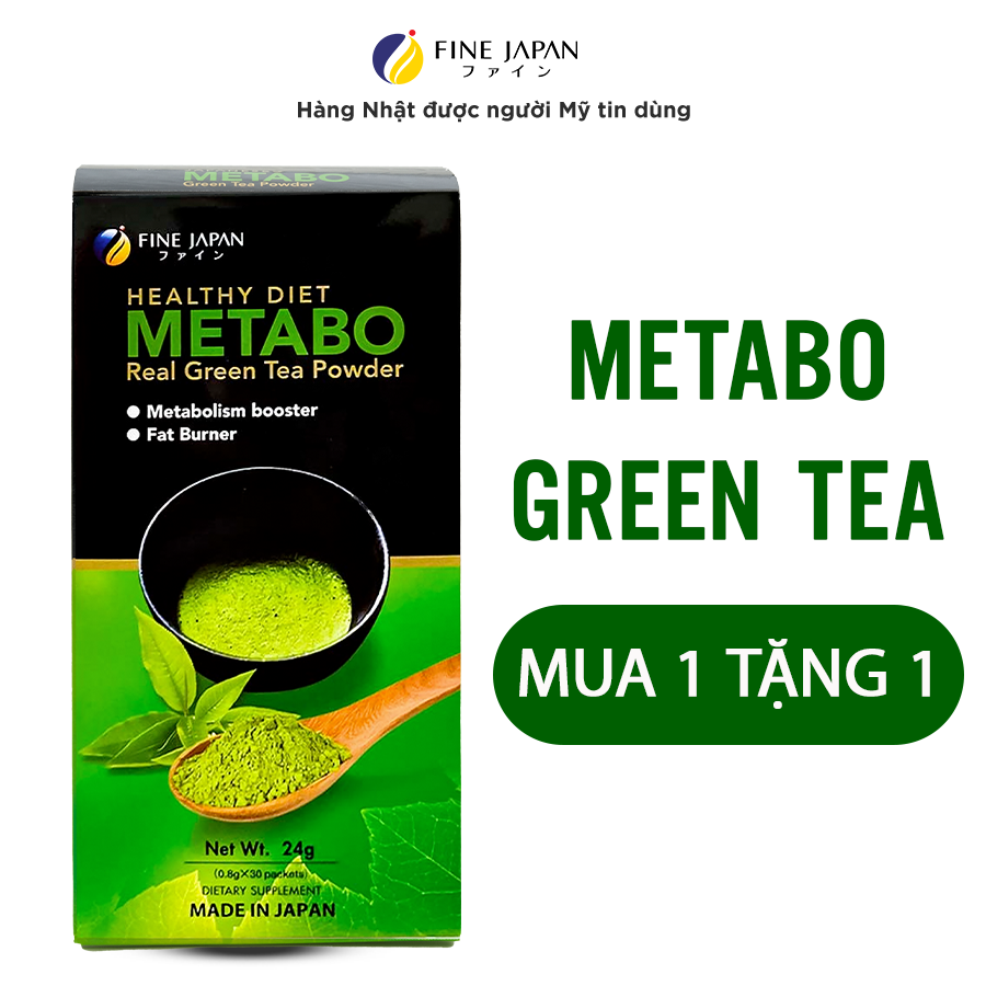 Metabo Green Tea - Trà xanh giảm mỡ & Thanh lọc cơ thể
