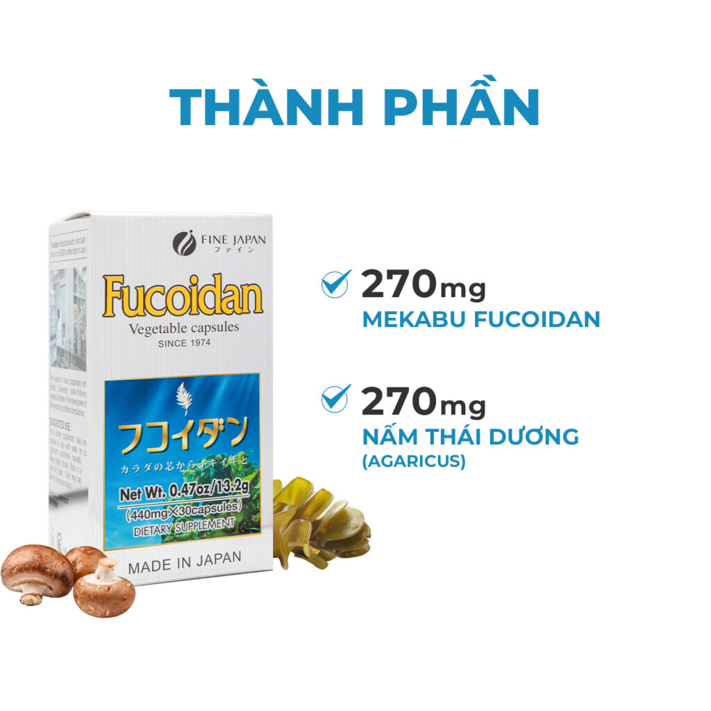 Fine Japan Fucoidan Nhật Bản - Bí quyết sống thọ 